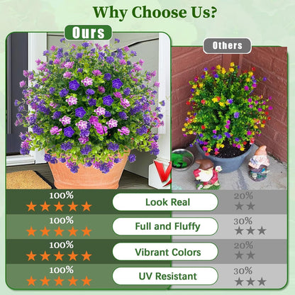 🎁artificial potted trees🌱with ground stake