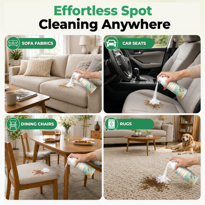 🔥60% OFF TODAY🔥 Waterless Carpet Foam Stain Remover with Towel