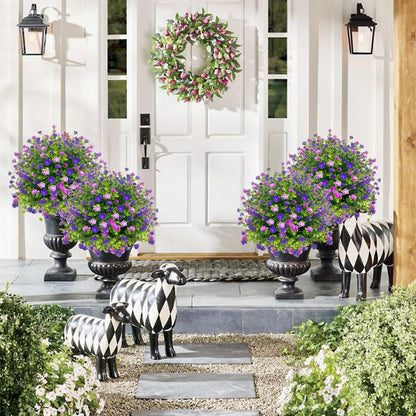 🎁artificial potted trees🌱with ground stake