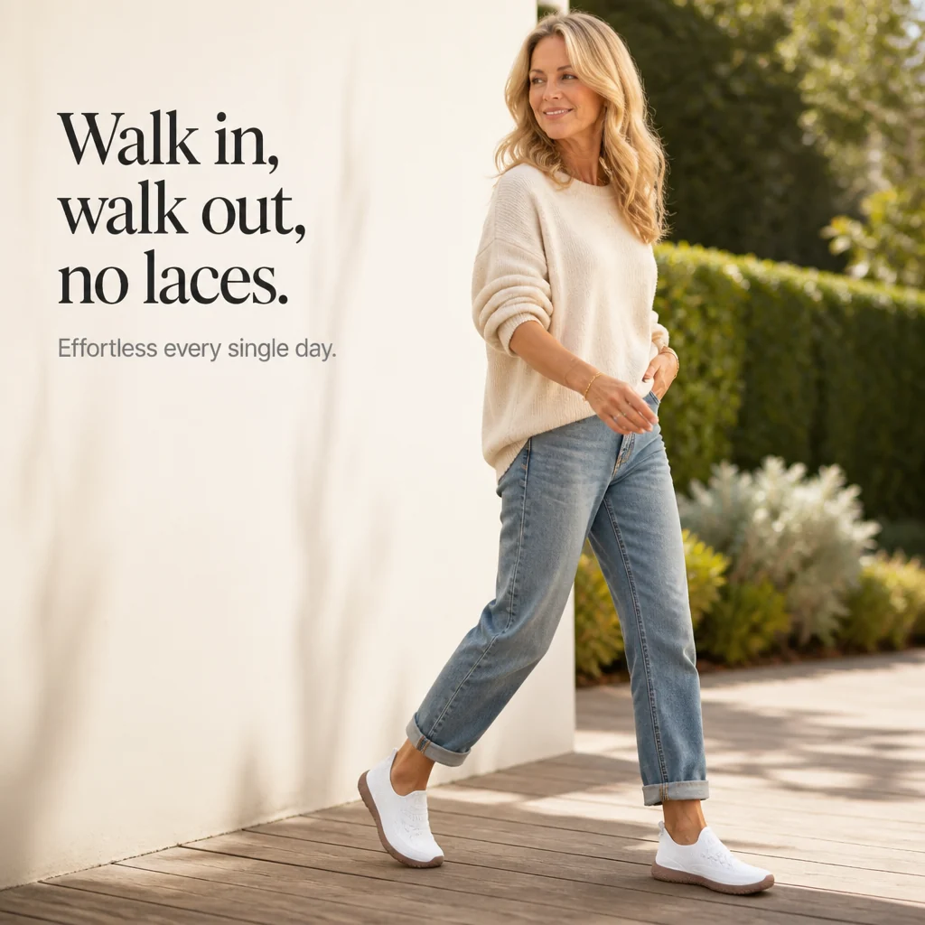 🔥LAST DAY 80% OFF – Women's Orthopaedic Comfort Trainers with Arch Support